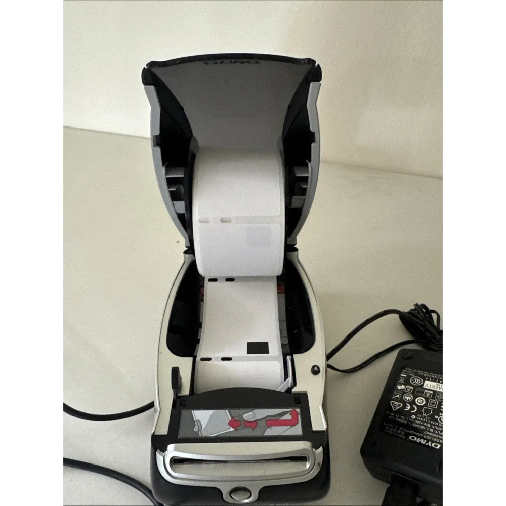 DYMO LabelWriter 450 Thermal Label Printer Model‎ 1750110 Black Silver USB Power